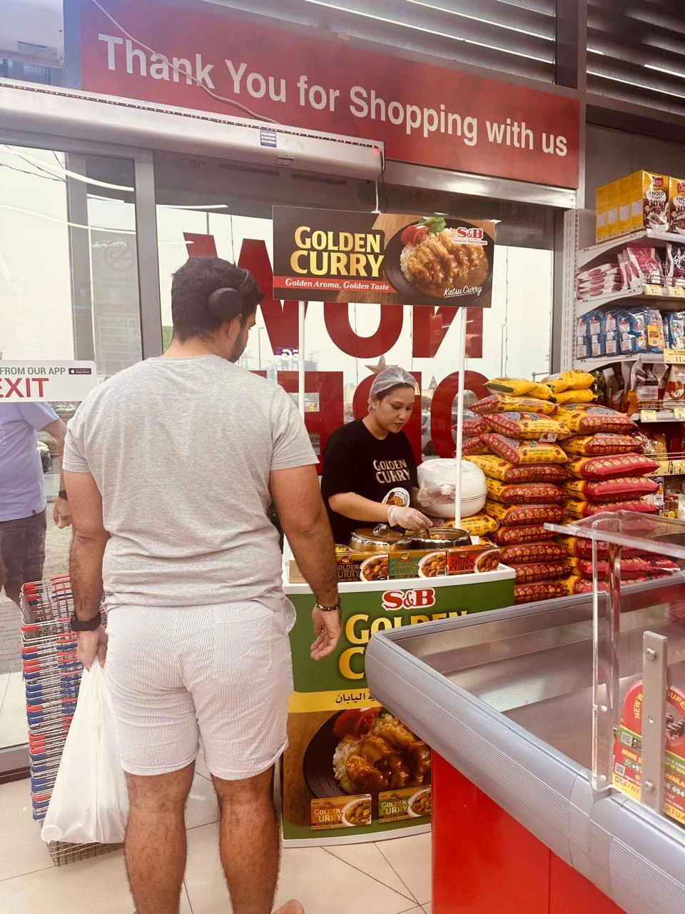 Wet sampling at New W Mart Al Furjan