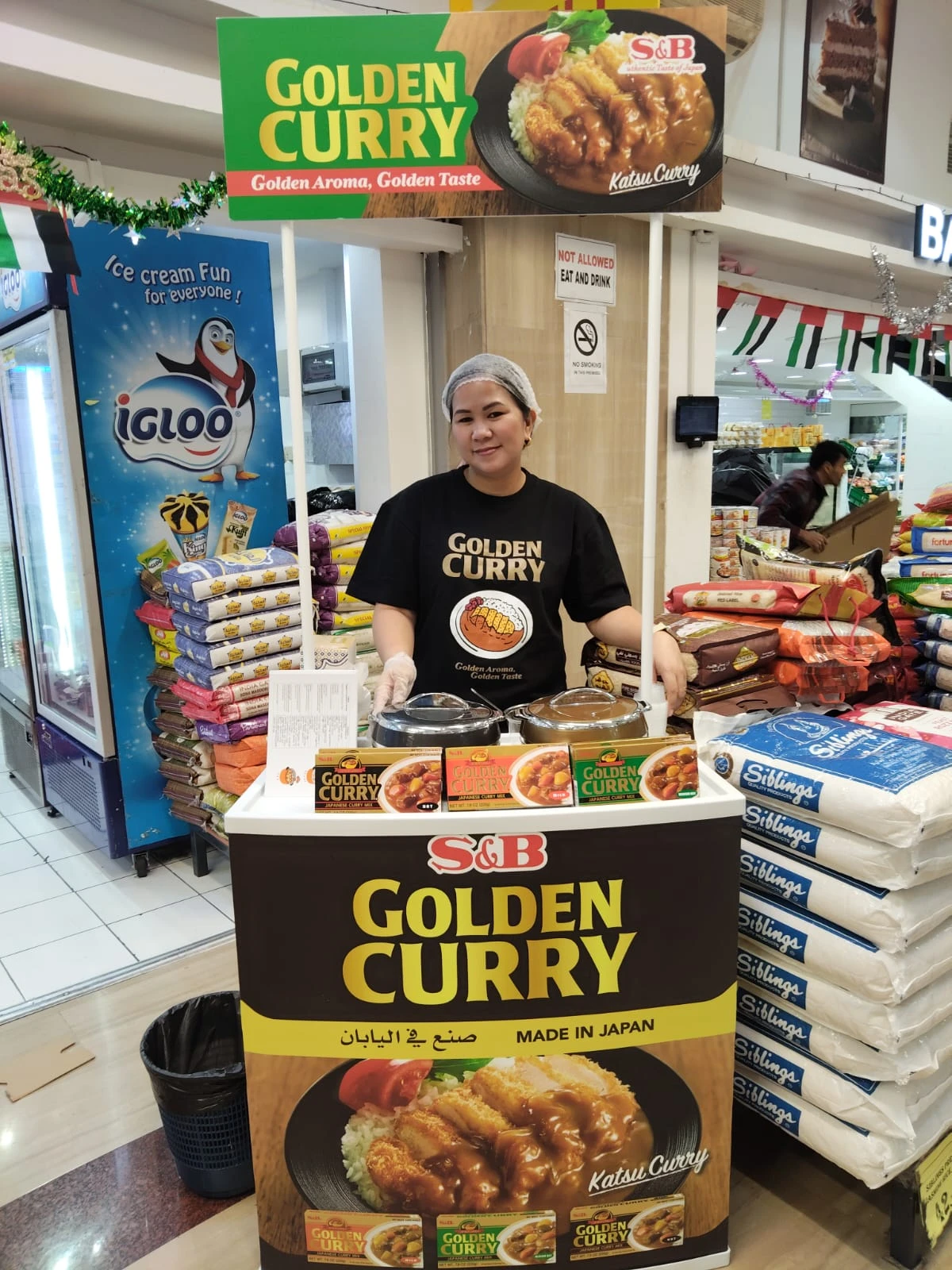 Wet sampling at New W Mart Al Muraqqabat