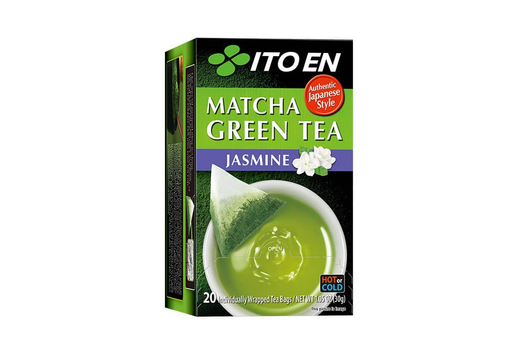 ito en matcha green tea caffeine