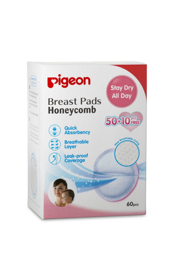 Pigeon Breast Pads (Honey Comb) 50+10 Free Pcs.