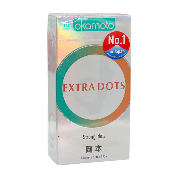 OKAMOTO CONDOM EXTRA DOTS (PACK OF 10)