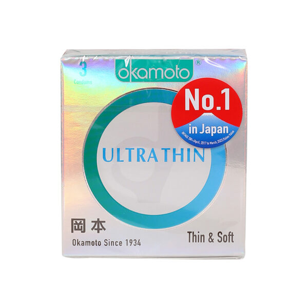 OKAMOTO CONDOM ULTRATHIN (PACK OF 3)