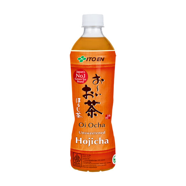 ITO EN HOJICHA – 6 Bottles -Unsweetened Roasted Green Tea 500 ml