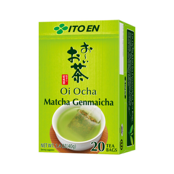 OI OCHA MATCHA GENMAICHA TEA BAGS