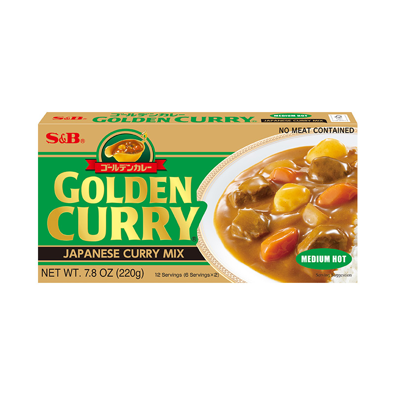 Golden Curry Mix Medium Hot 220g